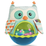 Owl Be Back Roly Poly Light-Up Toy